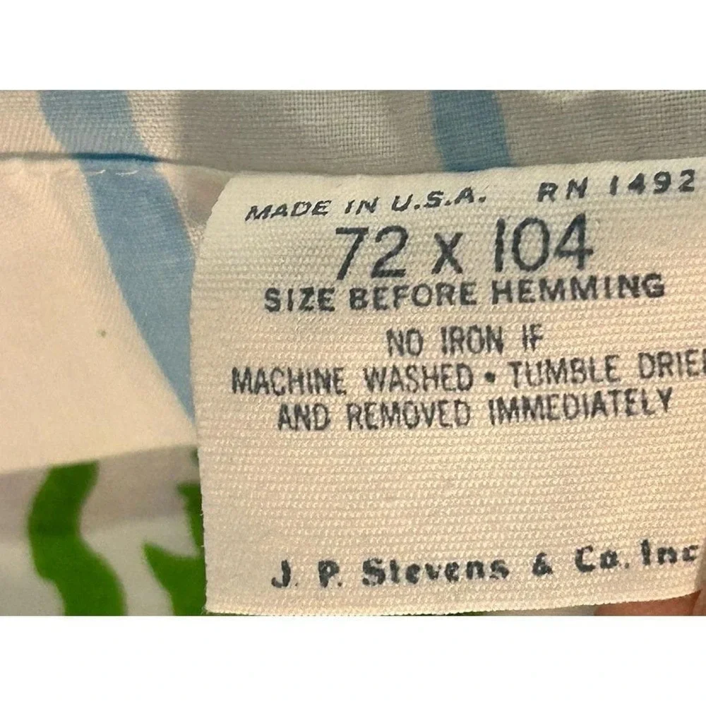 Vintage stevens utica purple floral Standard  Bedding Lot Of 2 Flat Sheet 72x104